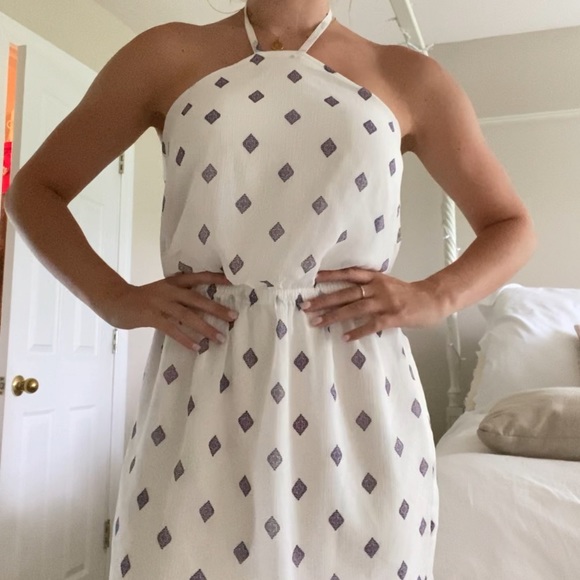 Express Sheer patterned dress - Picture 1 of 4